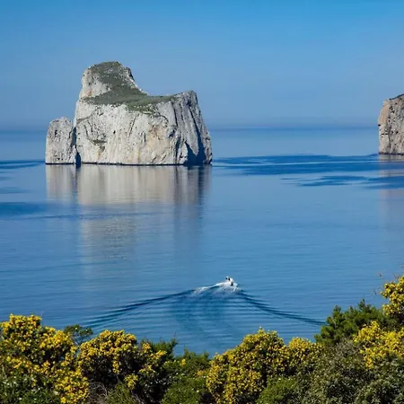 La Perla E Le Conchiglie Tanca Piras Vista Mare Dom wakacyjny Nebida