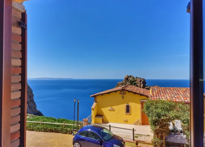 Nyaraló La Perla E Le Conchiglie Tanca Piras Vista Mare Nebida