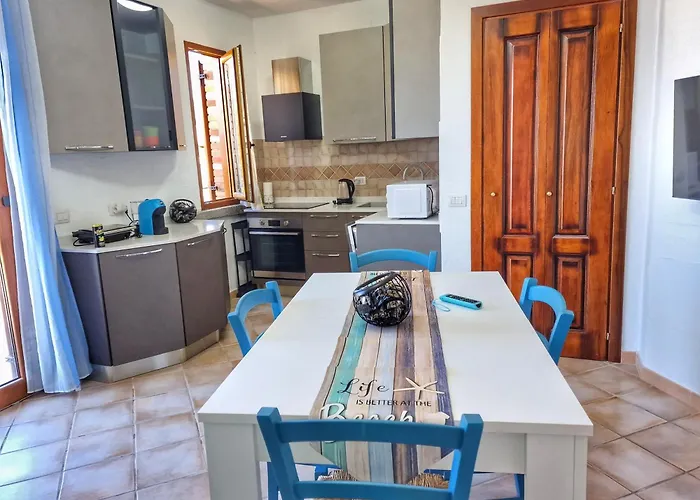 Nyaraló La Perla E Le Conchiglie Tanca Piras Vista Mare Nebida
